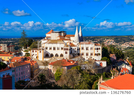National palace of Sintra in Portugal 136276760