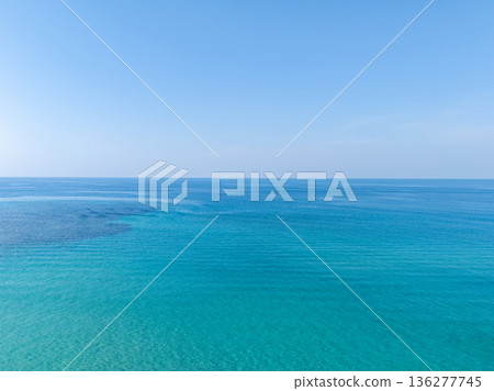 An Stunning beautiful sea landscape beach with turquoise water 136277745