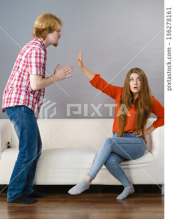 Man begging for forgiveness his woman Man begging for forgiveness his woman 136278161