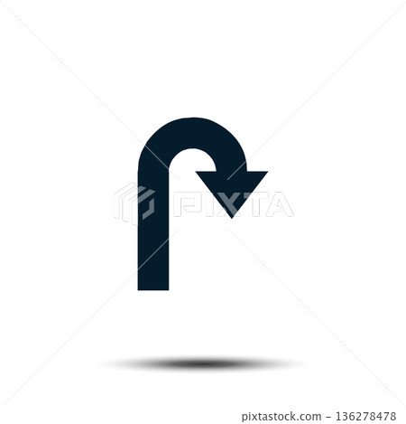 Road Sign Vector Logo Template Illustration EPS 10 136278478