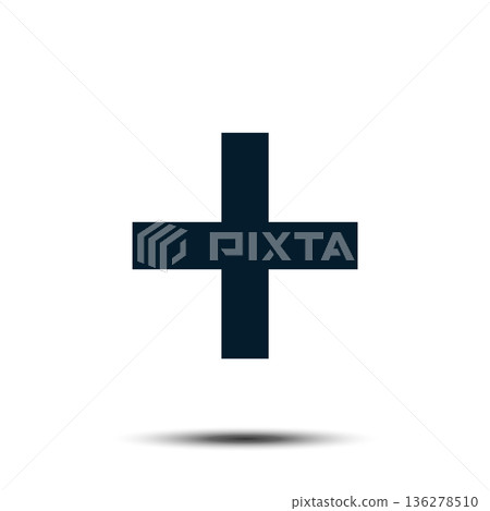 Cross Road Sign Vector Logo Template Illustration EPS 10 Cross Road Sign Vector Logo Template Illustration EPS 10 136278510
