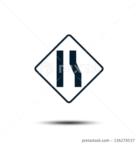 Road Sign Vector Logo Template Illustration EPS 10 Road Sign Vector Logo Template Illustration EPS 10 136278537