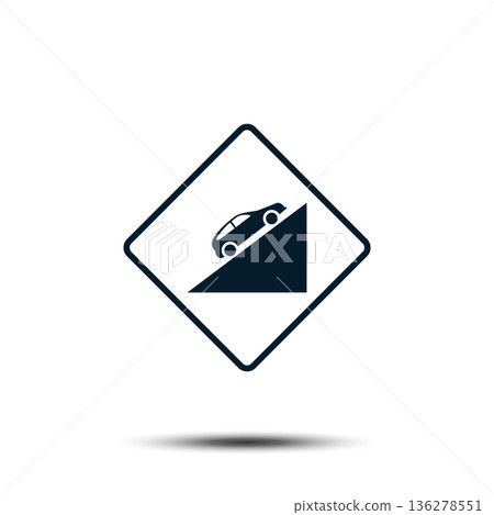 Road Sign Vector Logo Template Illustration EPS 10 Road Sign Vector Logo Template Illustration EPS 10 136278551