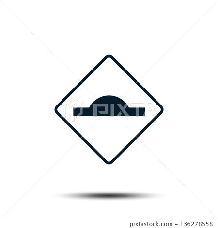 Road Sign Vector Logo Template Illustration EPS 10 136278558
