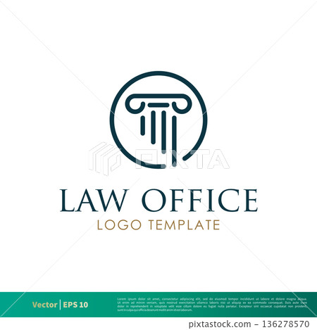 Pillar Greek, Column Law Office, Law Firm, Attorney Icon Vector Logo Template Illustration Design. Vector EPS 10. Pillar Greek, Column Law Office, Law Firm, Attorney Icon Vector Logo Template Illustration Design. Vector EPS 10. 136278570