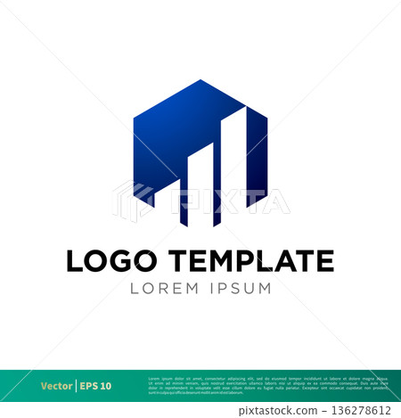 Stock Chart Hexagon Icon Vector Logo Template Illustration Design. Vector EPS 10. Stock Chart Hexagon Icon Vector Logo Template Illustration Design. Vector EPS 10. 136278612
