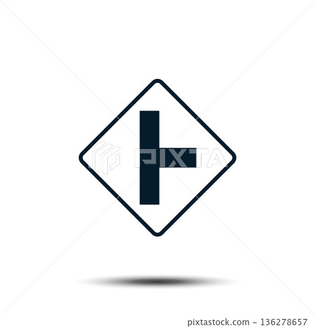 Road Sign Vector Logo Template Illustration EPS 10 Road Sign Vector Logo Template Illustration EPS 10 136278657