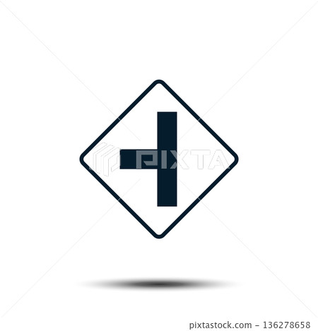 Road Sign Vector Logo Template Illustration EPS 10 Road Sign Vector Logo Template Illustration EPS 10 136278658