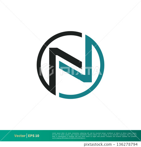 N Letter Logo Template Illustration Design. Vector EPS 10. 136278794