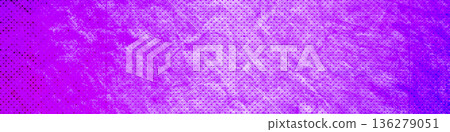 Purple panorama background for Banner, Poster, celebration, event and various design works 136279051