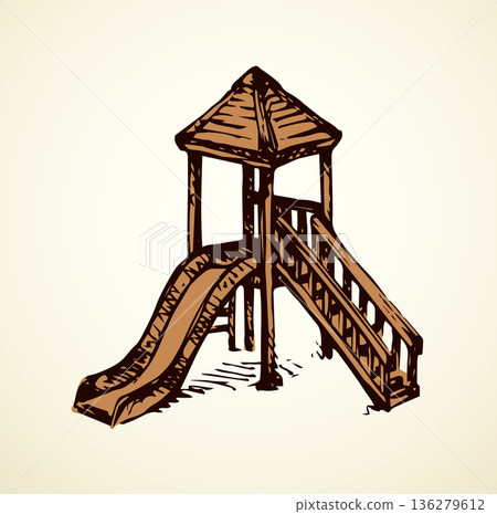 Playground. Vector drawing Playground. Vector drawing 136279612