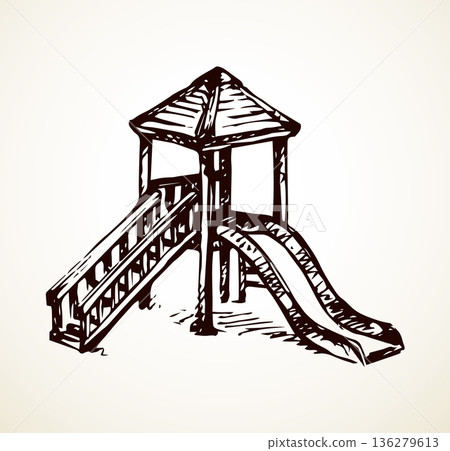 Playground. Vector drawing Playground. Vector drawing 136279613