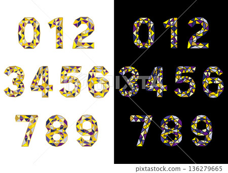 【向量圖】時尚數字套裝 0-9,現代字體,可編輯,包含所有數字,Logo 設計 【向量圖】時尚數字套裝 0-9,現代字體,可編輯,包含所有數字,Logo 設計 136279665