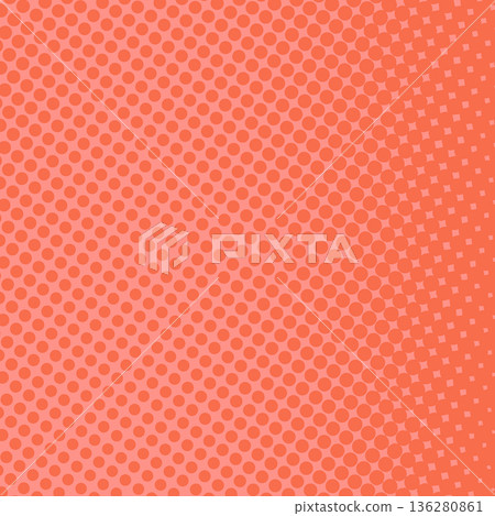 Abstract pop art creative concept. Colorful polka dots retro comics background. Cartoon modern halftone pattern. Design for poster, card, sale banner, empty bubble Abstract pop art creative concept. Colorful polka dots retro comics background. Cartoon modern halftone pattern. Design for poster, card, sale banner, empty bubble 136280861