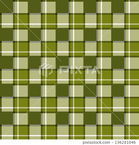 Color scotland textile seamless pattern. Fabric texture check tartan plaid. Abstract geometric background for cloth, card, fabric. Monochrome graphic repeating design. Modern squared ornament 136281046