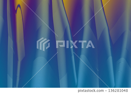 Fluid art. Modern artwork background. Mixture of acrylic paints. Abstract liquid painting marble texture, colorful gradient waves. Vector design for banner, flyer, business card, cover, invitation 136281048