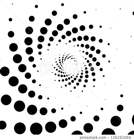 Abstract pop art creative concept. Colorful polka dots retro comics background. Cartoon modern halftone pattern. Design for poster, card, sale banner, empty bubble Abstract pop art creative concept. Colorful polka dots retro comics background. Cartoon modern halftone pattern. Design for poster, card, sale banner, empty bubble 136281068