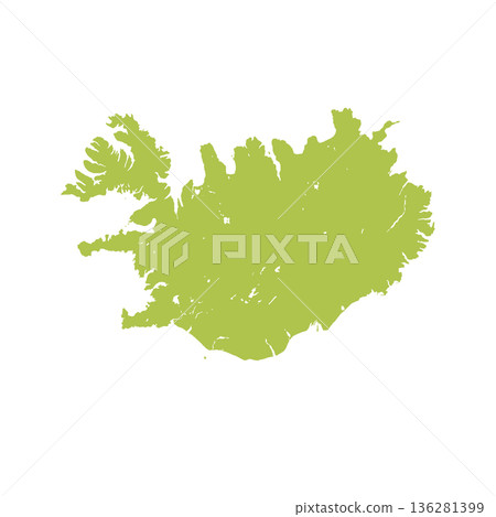 Map of Iceland, sign silhouette. World Map Globe. Vector Illustration isolated on transparent background. Europe continent Map of Iceland, sign silhouette. World Map Globe. Vector Illustration isolated on transparent background. Europe continent 136281399