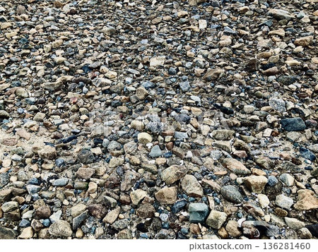 Gravel-covered ground Gravel-covered ground 136281460
