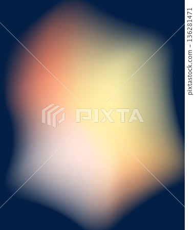 Trendy abstract rainbow blurred background. Smooth gradient vector illustration for web, template, posters, card, banner. Pastel colors mesh pattern 136281471