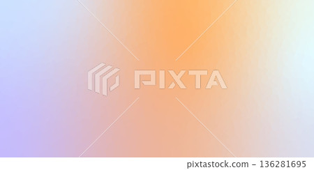 Polygonal rainbow mosaic background. Abstract low poly vector illustration. Triangular pattern in halftone style. Template geometric business design with triangle for poster, banner, card, flyer 136281695