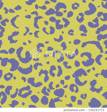 Abstract modern leopard seamless pattern. Animals trendy background. Color decorative vector stock illustration for print, card, postcard, fabric, textile. Modern ornament of stylized skin Abstract modern leopard seamless pattern. Animals trendy background. Color decorative vector stock illustration for print, card, postcard, fabric, textile. Modern ornament of stylized skin 136281715