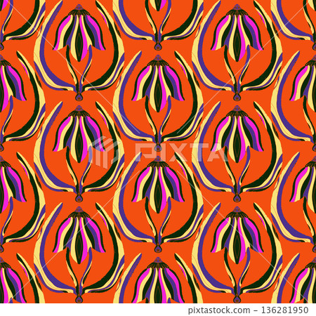 abstract background with colorful leaves abstract background with colorful leaves 136281950