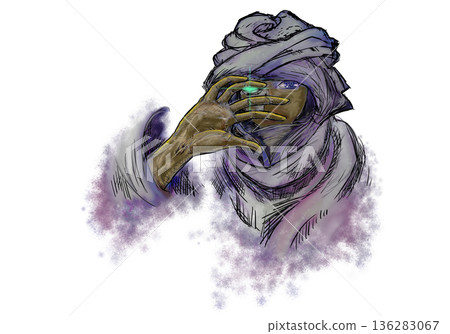 Covering face with palms Covering face with palms 136283067