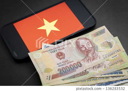越南貨幣：越南盾（越南盾） 136283532