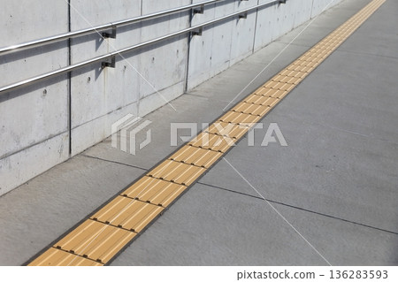 Blocks for guiding visually impaired people 136283593