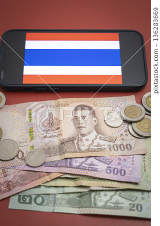 Thai currency Thai baht Thai currency Thai baht 136283669
