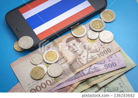 Thai currency Thai baht Thai currency Thai baht 136283682