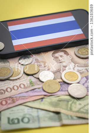 Thai currency Thai baht Thai currency Thai baht 136283689