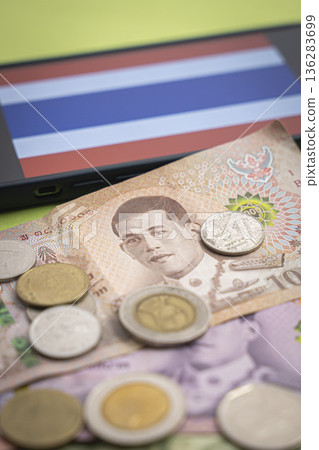Thai currency Thai baht Thai currency Thai baht 136283699