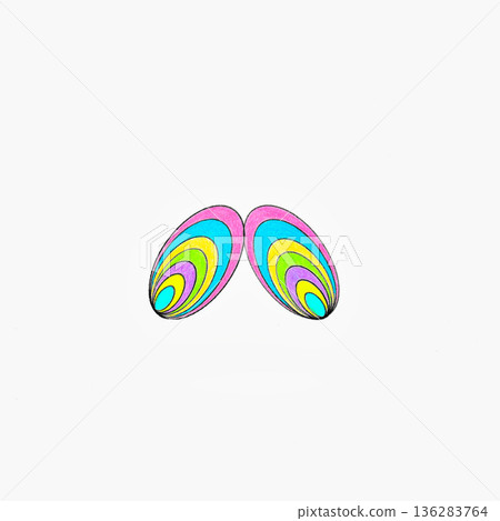 Colored pencil art Colored pencil art 136283764