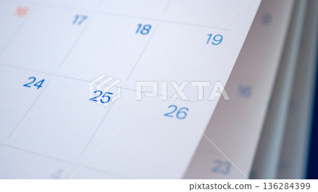 Abstract blur calendar page flipping sheet close up background business schedule planning appointment meeting concept Abstract blur calendar page flipping sheet close up background business schedule planning appointment meeting concept 136284399