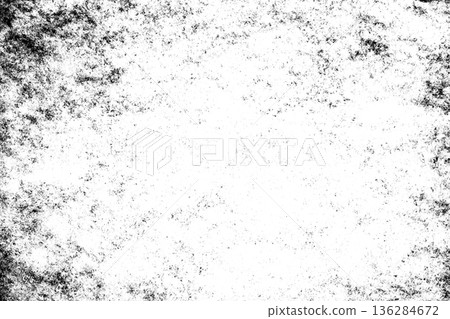 Abstract grunge black and white distressed texture background Abstract grunge black and white distressed texture background 136284672