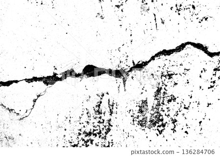 Abstract grunge concrete wall distressed texture background 136284706