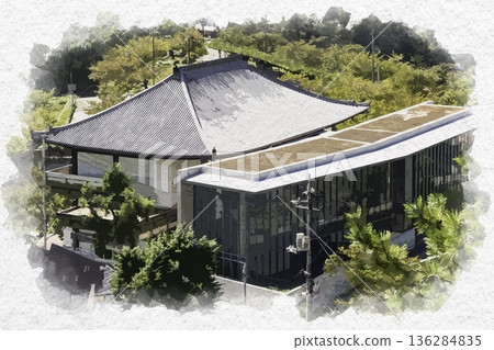 水彩風格，尾道，尾道市立美術館，廣島縣尾道市 136284835