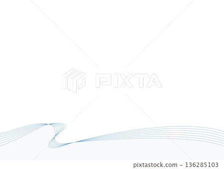 簡約設計框架，波浪，曲線背景 136285103