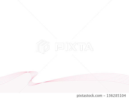 簡約設計框架，波浪，曲線背景 136285104