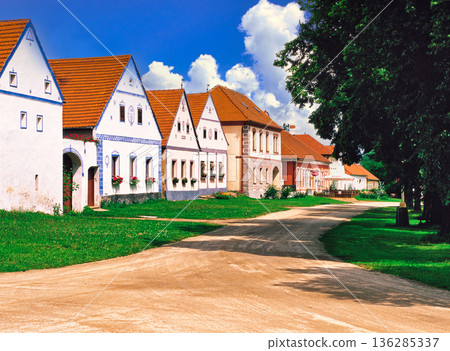 View of the historic settlement of Holašovice View of the historic settlement of Holašovice 136285337