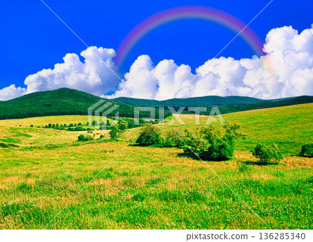 Beautiful Hungarian countryside Beautiful Hungarian countryside 136285340