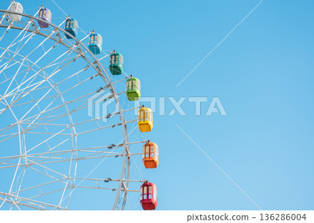 Colorful Ferris Wheel Colorful Ferris Wheel 136286004