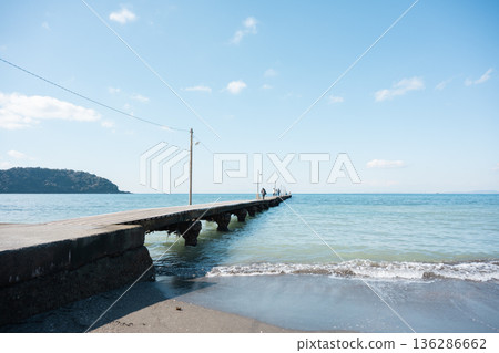 Bridge over the sea (Haraoka Pier) Bridge over the sea (Haraoka Pier) 136286662