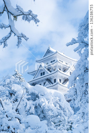 Gujo Hachiman Castle (Winter) 136286755
