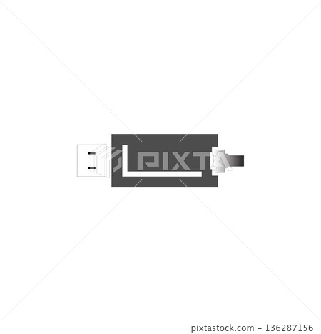 card reader icon in simple style card reader icon in simple style 136287156