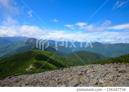 Hiking trail to Nishihotakadokube 136287736