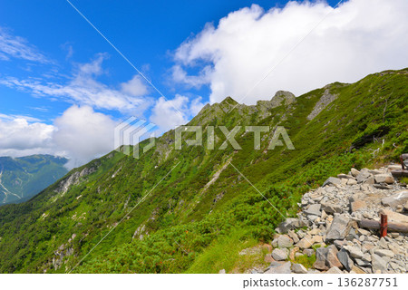 The shape of Mount Nishihotaka 136287751