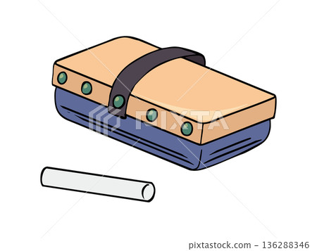 Blackboard eraser 136288346